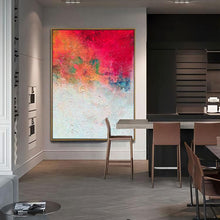Load image into Gallery viewer, Abstract oil painting hand painted,Abstract painting for living room