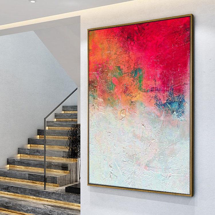 Abstract oil painting hand painted,Abstract painting for living room