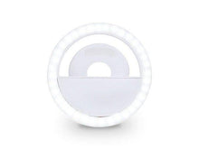 Load image into Gallery viewer, Clip On Smartphone LED Selfie Ring Light