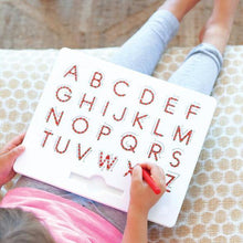 Load image into Gallery viewer, Magnetic Digital Alphabet Drawing Board Magnatab with Stylus Pen