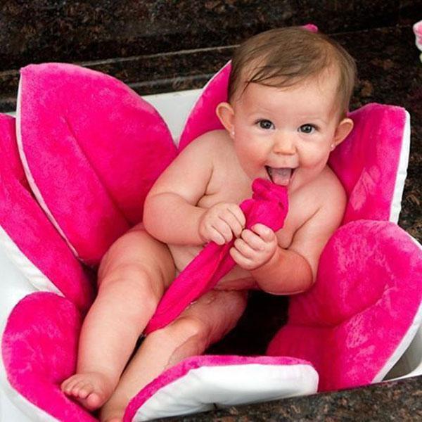 Baby bath petal bathing mat