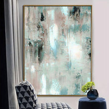 Load image into Gallery viewer, Nature wall art,Abstract oil painting on canvas