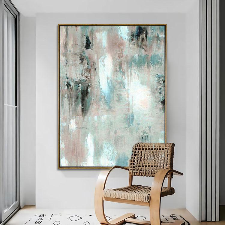 Nature wall art,Abstract oil painting on canvas