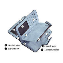 Load image into Gallery viewer, Retro Glamorous Multiple Slots Women Wallets