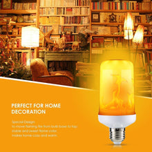 Load image into Gallery viewer, LED Flicker Flame Effect Simulated Nature Fire Light Bulb