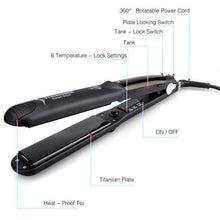 Load image into Gallery viewer, Twist Straightening Iron,2 in 1 Professional Hair Straightener and Hair Curler