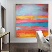 Load image into Gallery viewer, Lake living room mural, wall art