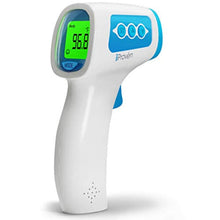 Load image into Gallery viewer, iProven Baby Thermometer Forehead - Medical Thermometer for Kids - Infant and Toddler Thermometer for Fever - No Touch Thermometer Measures at 2-6 Inch Distance - NCT-336BLU