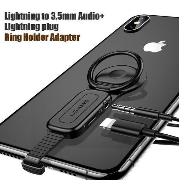 Dual-Not bending Lightning Adapter for iPhone-Fast Charge