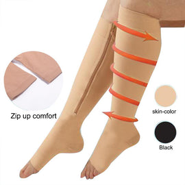 Zipper Compression Socks
