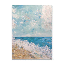 Load image into Gallery viewer, The waves dashed against the shore
