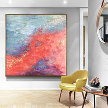 Load image into Gallery viewer, Legends of the Land abstract hand painting