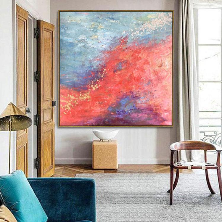Legends of the Land abstract hand painting