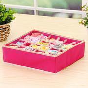 Load image into Gallery viewer, 4 PCS Closet Foldable Underwear Bra Drawer Storage Boxes