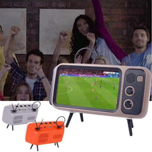 Load image into Gallery viewer, RETRO TV BLUETOOTH SPEAKER MOBILE PHONE HOLDER-BUY TWO FREE SHIPPING WORLDWIDE