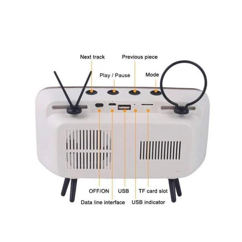 RETRO TV BLUETOOTH SPEAKER MOBILE PHONE HOLDER-BUY TWO FREE SHIPPING WORLDWIDE