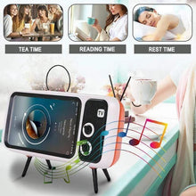 Load image into Gallery viewer, RETRO TV BLUETOOTH SPEAKER MOBILE PHONE HOLDER-BUY TWO FREE SHIPPING WORLDWIDE