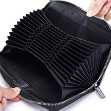 Load image into Gallery viewer, RFID Antimagnetic Genuine Leather Long Wallet