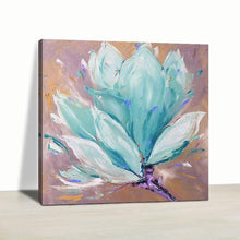 Load image into Gallery viewer, Large hand-painted paintings with blooming flowers