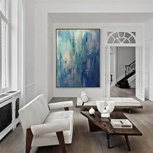Load image into Gallery viewer, Abstract art canvas,Modern abstract human figure oil painting