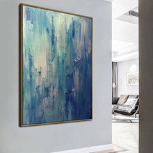 Load image into Gallery viewer, Abstract art canvas,Modern abstract human figure oil painting