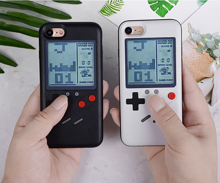 Iphone tetris game cell phone shell