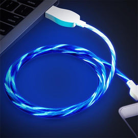 Cool LED  Light Flow Micro USB Cable