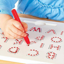 Load image into Gallery viewer, Magnetic Digital Alphabet Drawing Board Magnatab with Stylus Pen