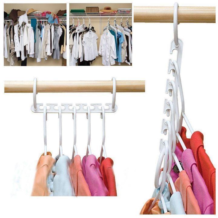 Magic Hangers Closet Space Saving