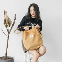 Load image into Gallery viewer, Casual Large Capacity Corduroy Shopping Shoulder Bag Women Travel Tote Handbag