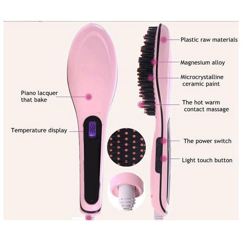 HAIR STRAIGHTENER BRUSH