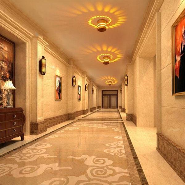 LED Patterned Wall Lamp