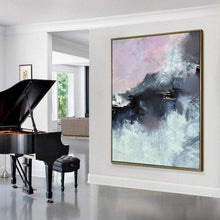 Load image into Gallery viewer, Abstract oil painting on canvas,Beautiful handmade natural scenery painting