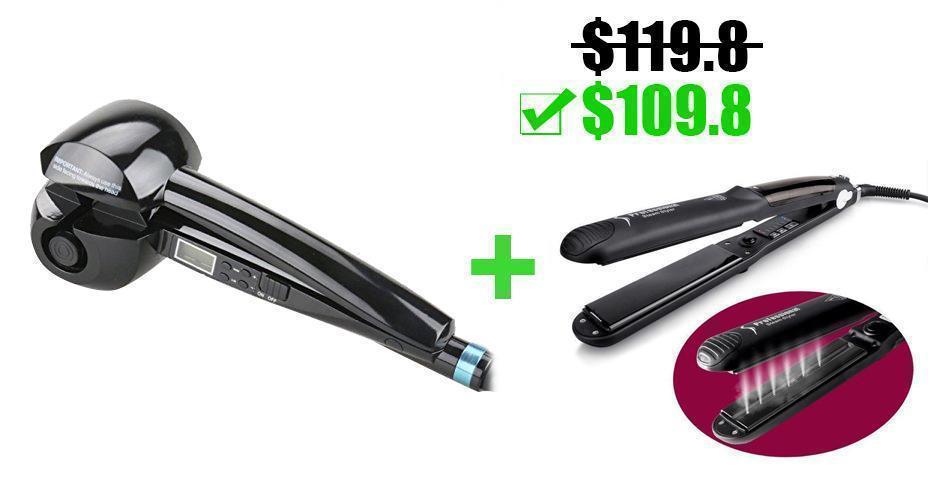 Automatic Black Hair Curl