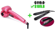 Load image into Gallery viewer, Automatic Pink Hair Curl