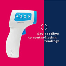 Load image into Gallery viewer, iProven Baby Thermometer Forehead - Medical Thermometer for Kids - Infant and Toddler Thermometer for Fever - No Touch Thermometer Measures at 2-6 Inch Distance - NCT-336BLU