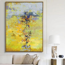 Load image into Gallery viewer, Gold foil painting,Gold wall art,Gold painting