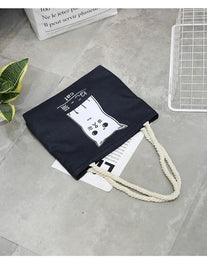 Kitten canvas bag