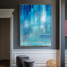 Load image into Gallery viewer, Blue Beach Art