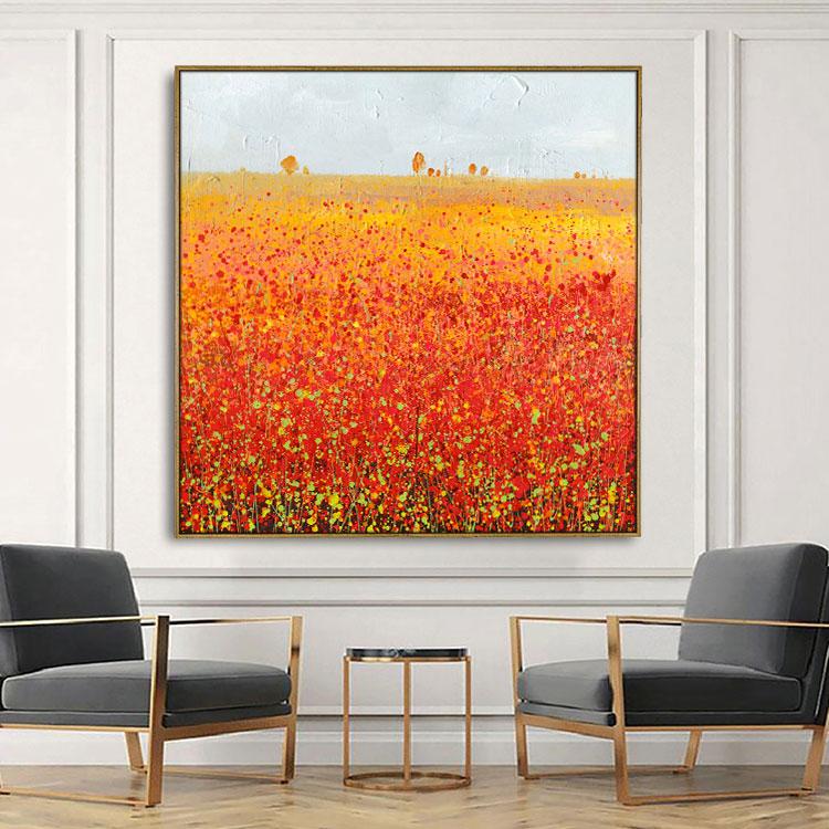 Sea of flowers