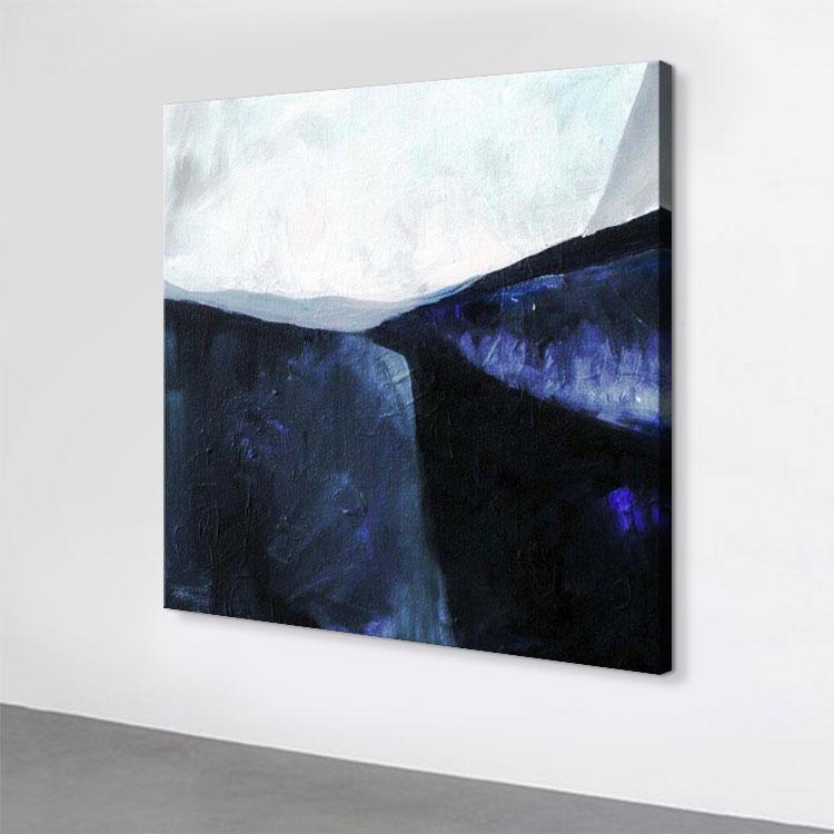 The valley in the moonlight