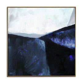 The valley in the moonlight