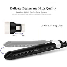 Load image into Gallery viewer, (Holiday Promotion - 60% Off ) Automatic Release Negative Ions 2 in 1 Hair Curler and Straightener