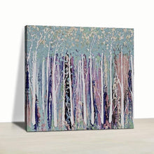 Load image into Gallery viewer, Birch forest canvas painting