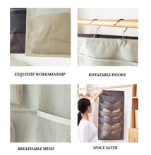 Load image into Gallery viewer, SAFEBET Both Sides Closet Wardrobe Cabinet Hanging Organizer