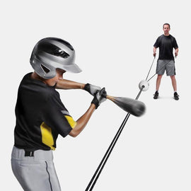 Pixkol Zip-N-Hit Baseball Trainer - Without Needing Pitcher