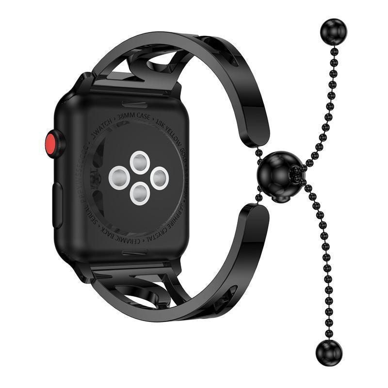 Apple Watch Band Women Stainless Steel Adjustable Watchband Strap Luxury Jewelry For Iwatch 1 2 3