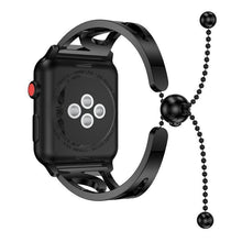 Load image into Gallery viewer, Apple Watch Band Women Stainless Steel Adjustable Watchband Strap Luxury Jewelry For Iwatch 1 2 3