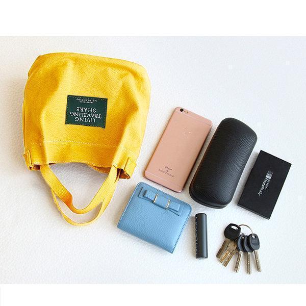 Canvas Durable Must-have Lightweight Handbag Crossbody Bag
