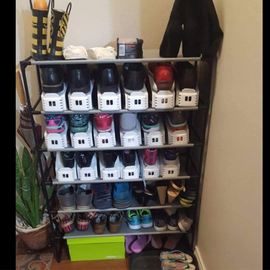 Double Deck Shoe Rack - A Space Saving Storage Solution!